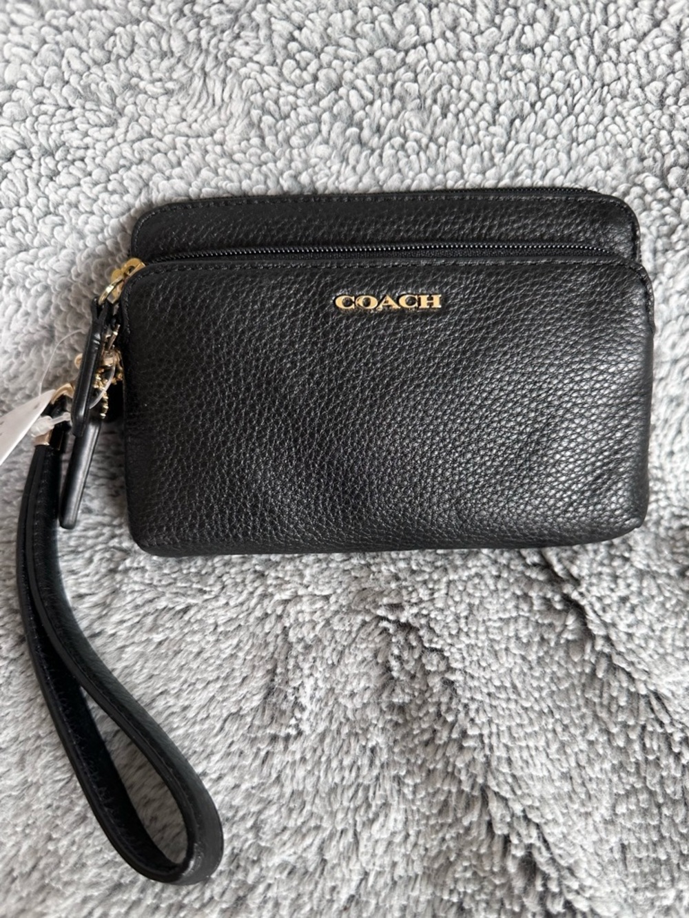 Coach Madison Double Zip Wristlet Wallet NWT